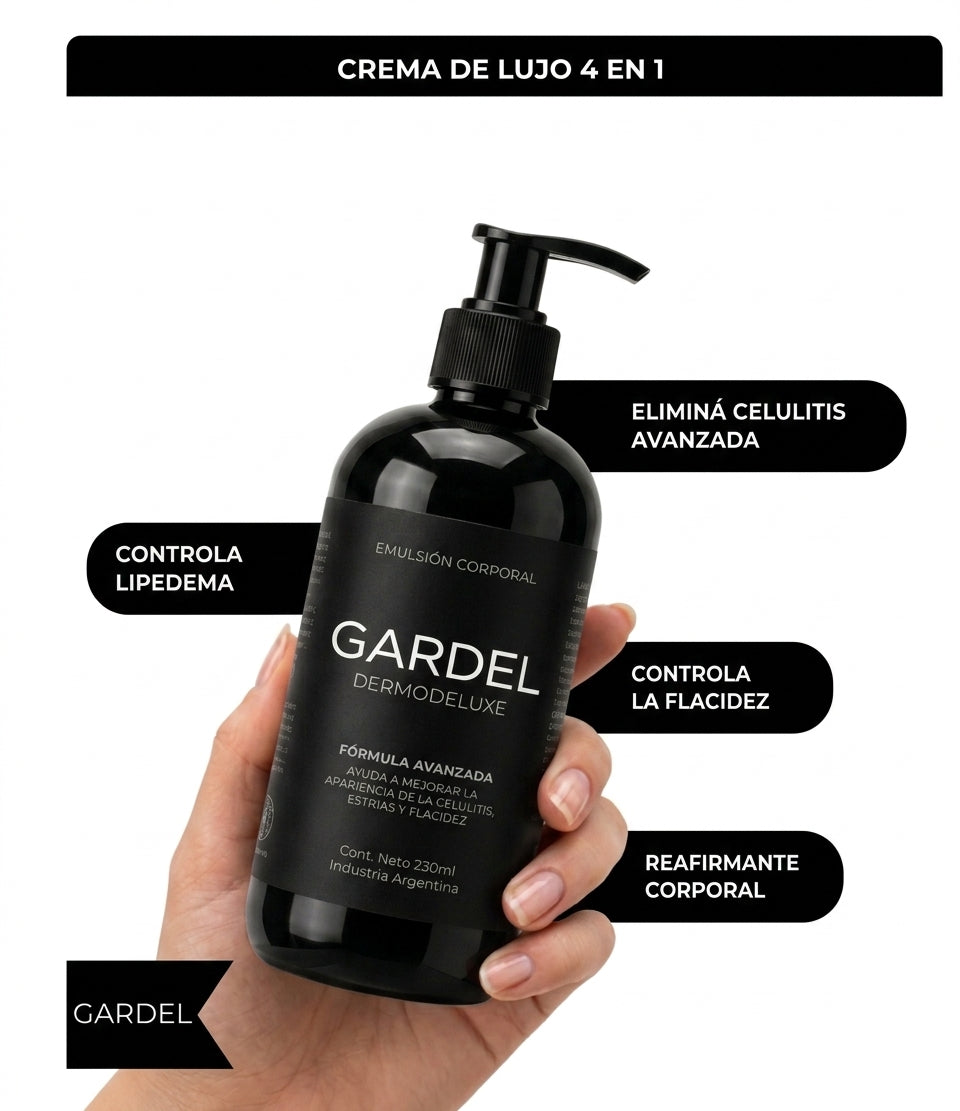 GARDEL DERMODELUXE - PARA LIPEDEMA Y CELULITIS AVANZADA